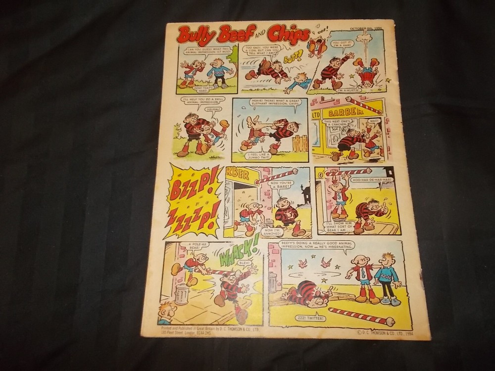 DANDY Comic Issue #2759 October 8th 1994 Desperate Dan Makes Coal Into Diamonds