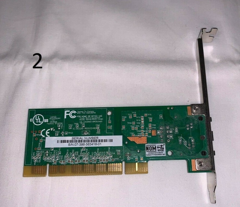 V.92 PCI 56K Modem (As Is)