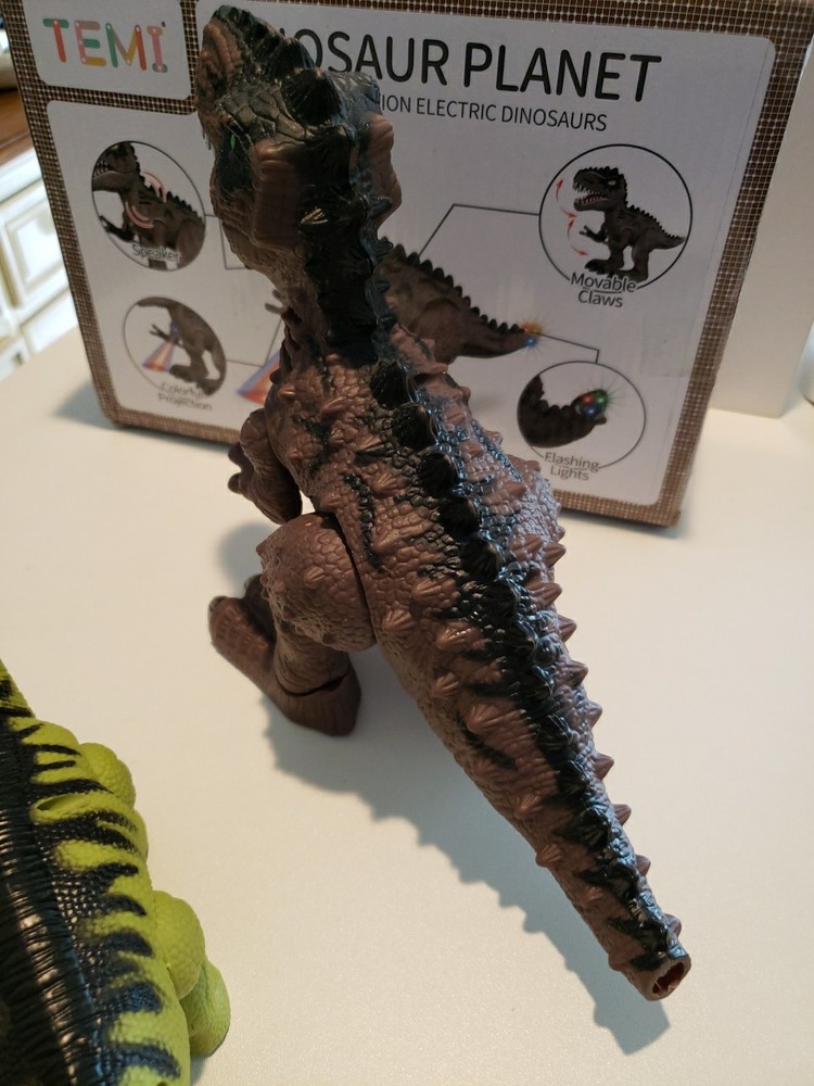 Dinosaurs 2 Pack Simulation Electric Dinosaurs New Walking