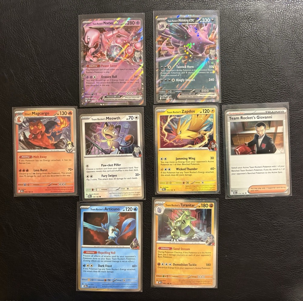 Pokémon Destined Rivals Partial Complete Master Set /w PC Stamp & Pre Release