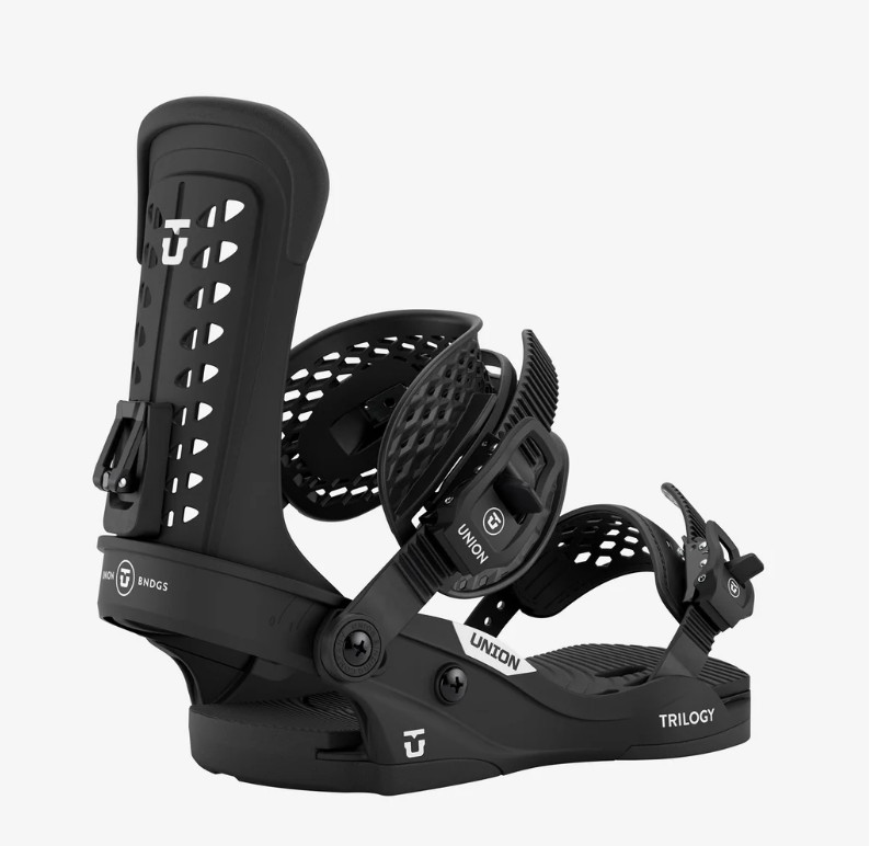 NEW Union Bindings Trilogy Classic Black Medium