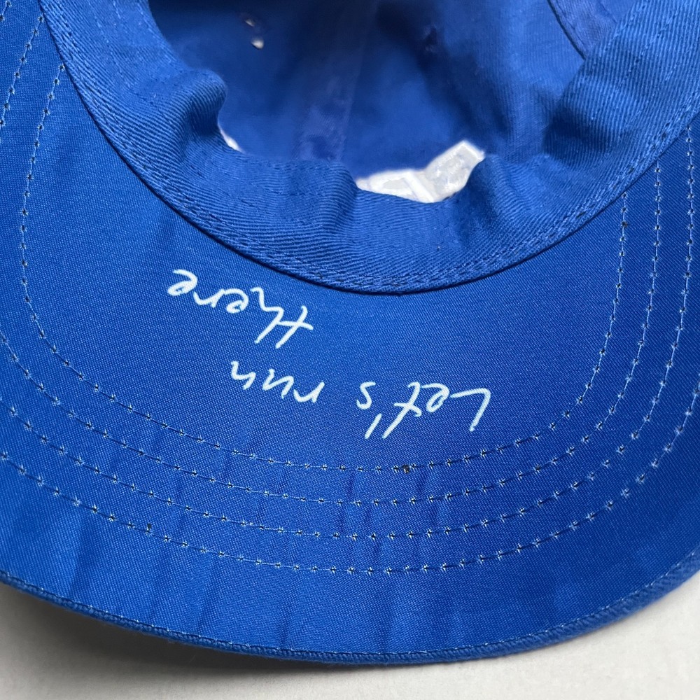 Brooks Running Cap Hat BOCO Gear Cotton Polyester Adjustable Let's Run There