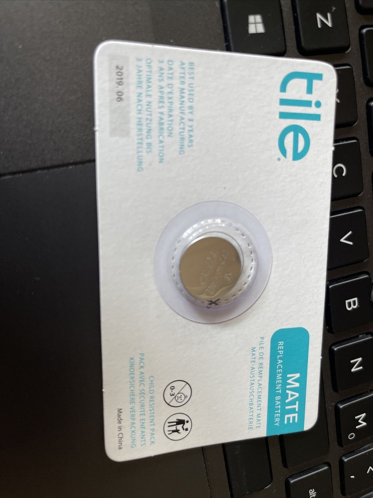 1 Tile Mate Replacement Battery (CR1632) 3V