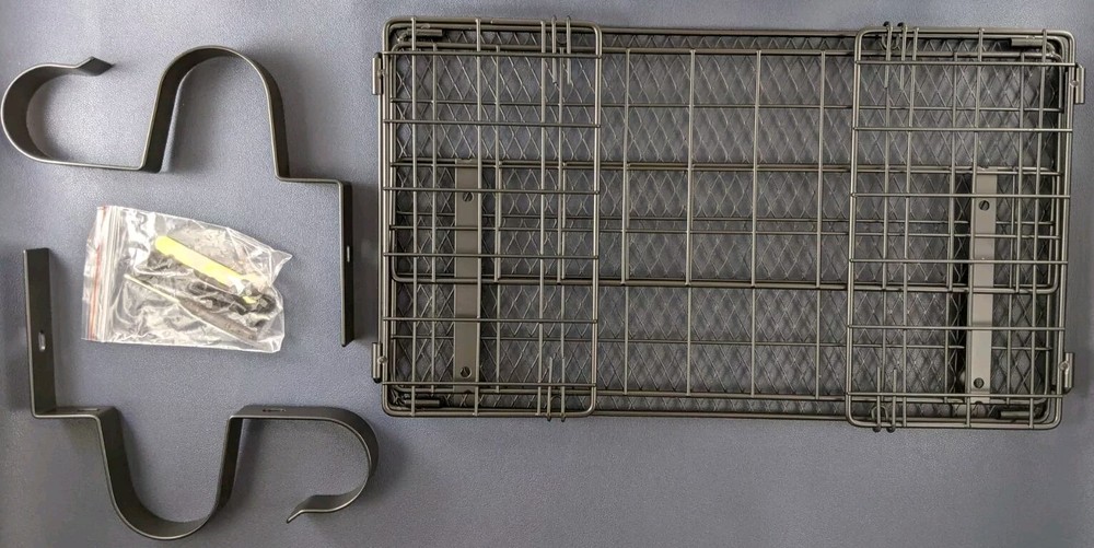 Set Of 2 ZeroPone Black Metal Poolside Baskets