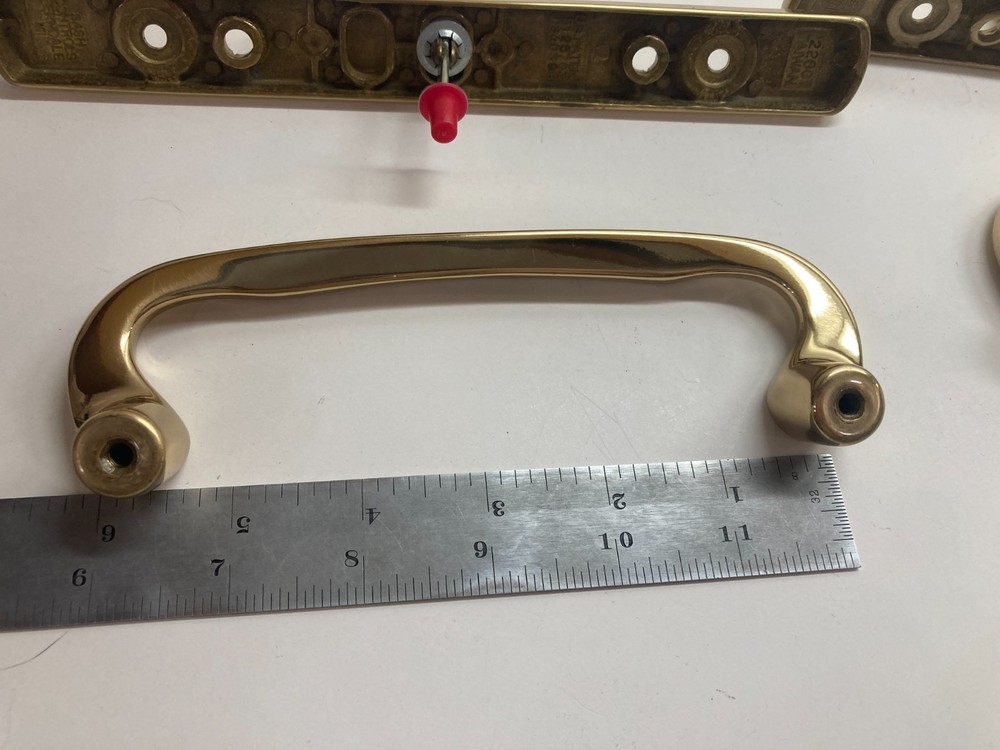 solid brass sliding door hardware handles Sash Controls 659
