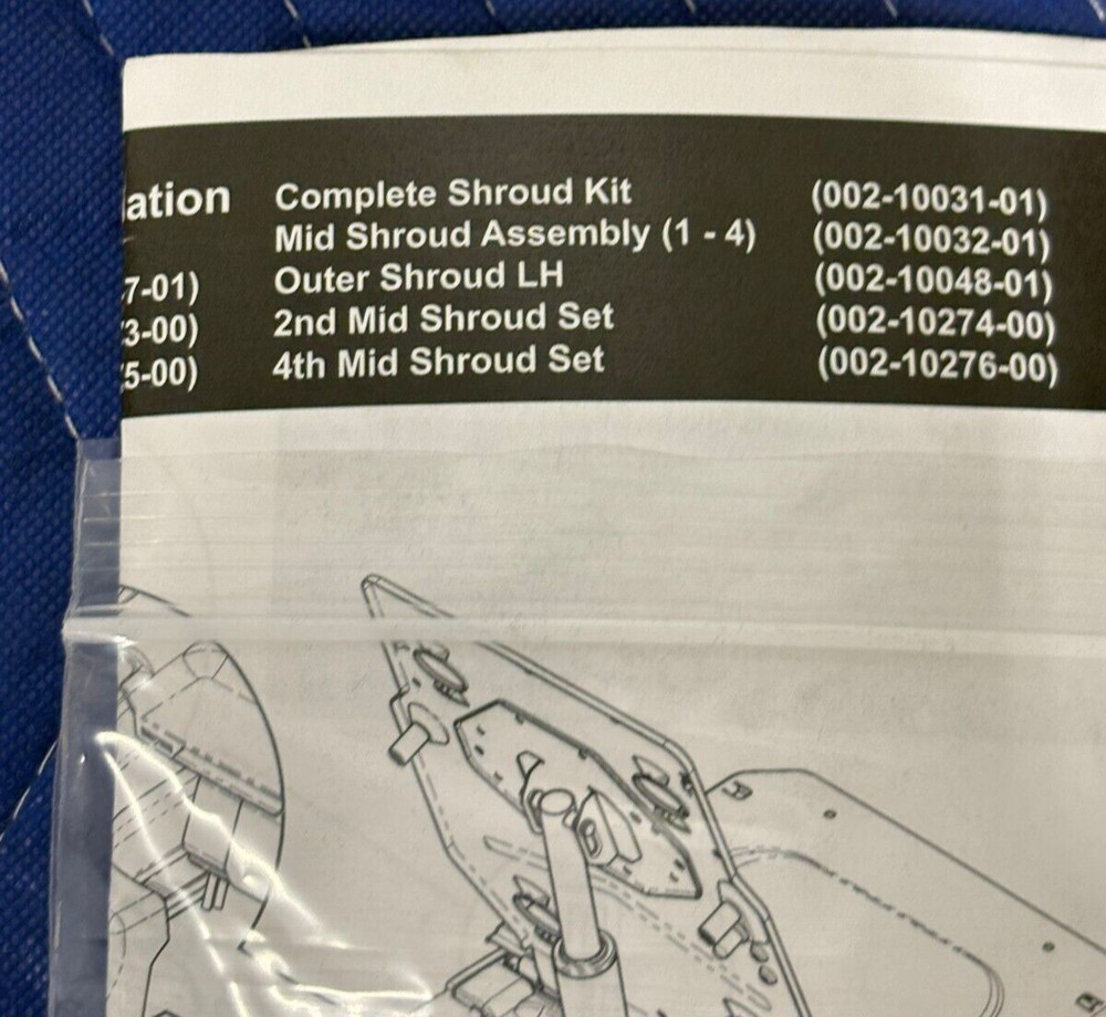 Midmark 626 Exam Table Shroud Assembly Installation Kit