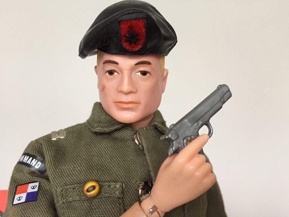 Action Man Talking Commander Paper Stickers
