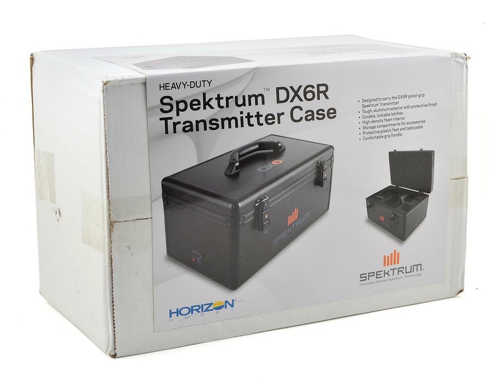 Spektrum RC DX6R Transmitter Case [SPM6719]