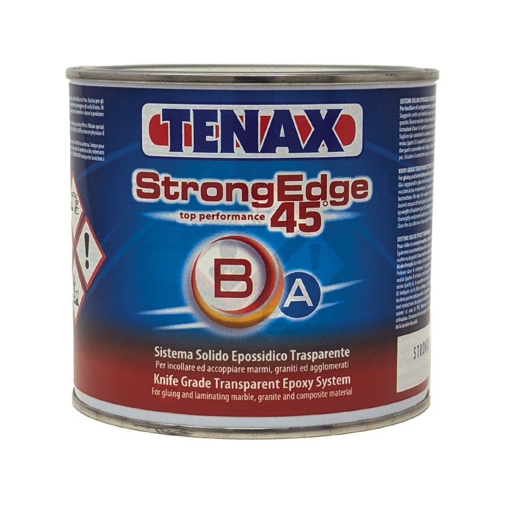Tenax 2:1 StrongEdge 45 Epoxy Super Gel 1.5 Quart Kit