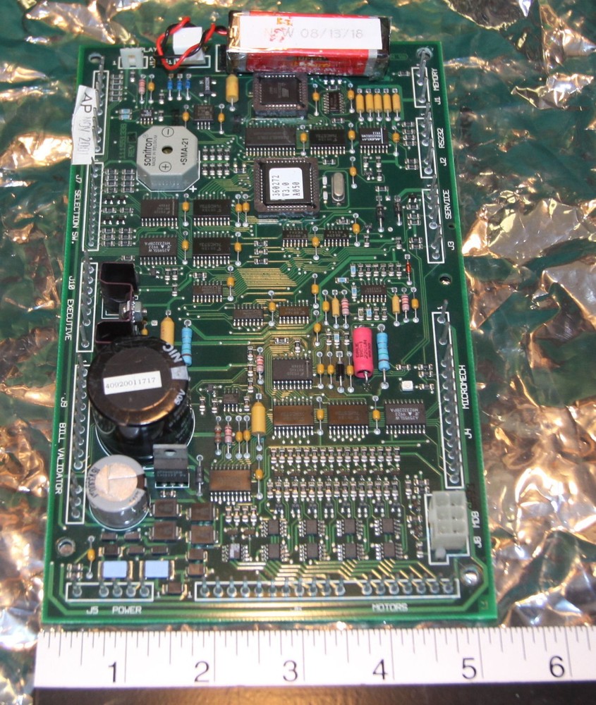 AP Automatic Products 122 & 123 snack vending machine main board - Tested good
