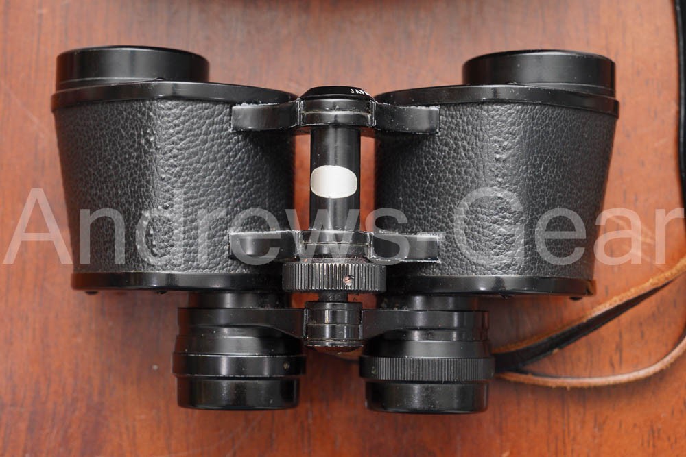 Nikon Compact Binoculars Vintage with Leather Case