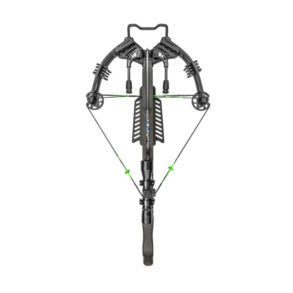 Killer Instinct Lethal 405 FPS Crossbow with Lighted Crossbow and Broadheads