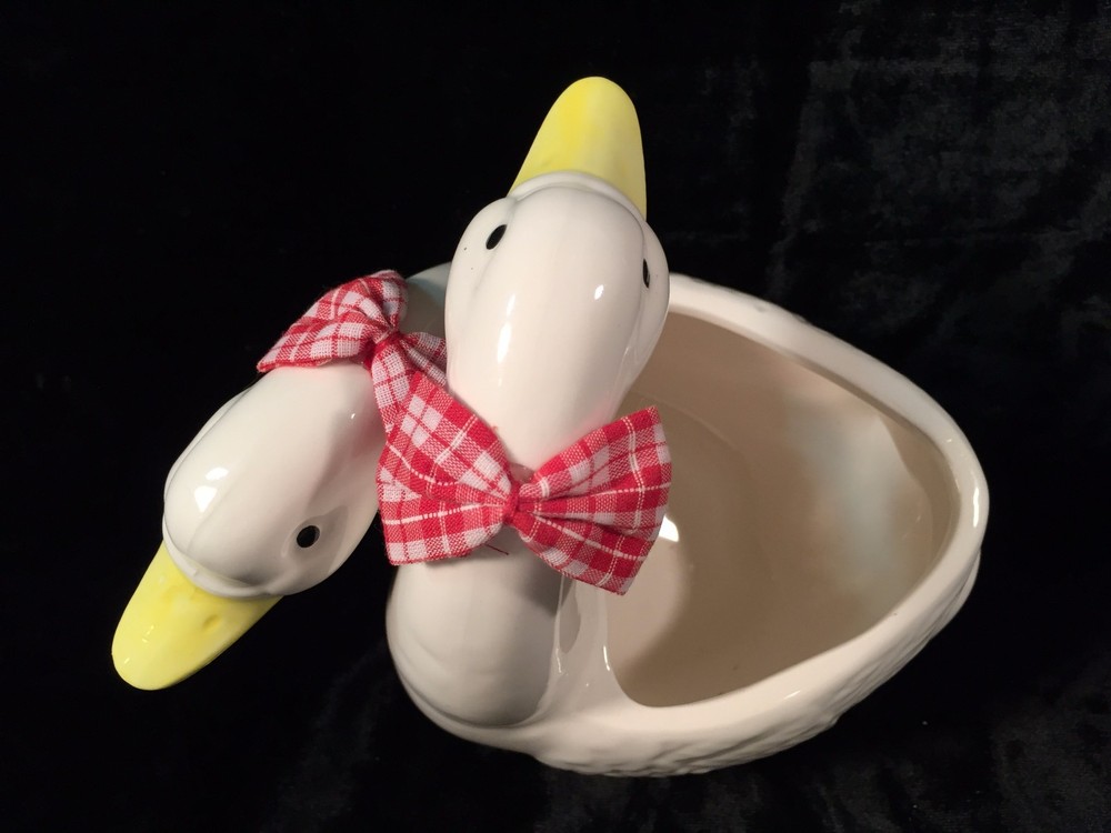 Liveables Ceramic Geese Planter