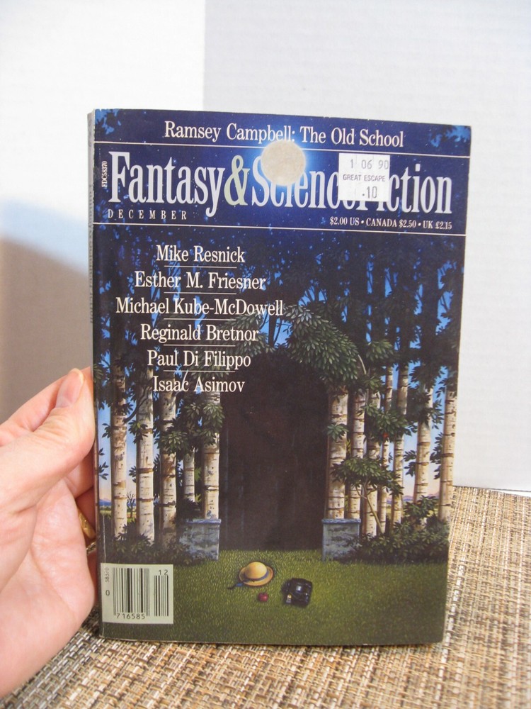 Fantasy and Science Fiction Paperback - December 1989