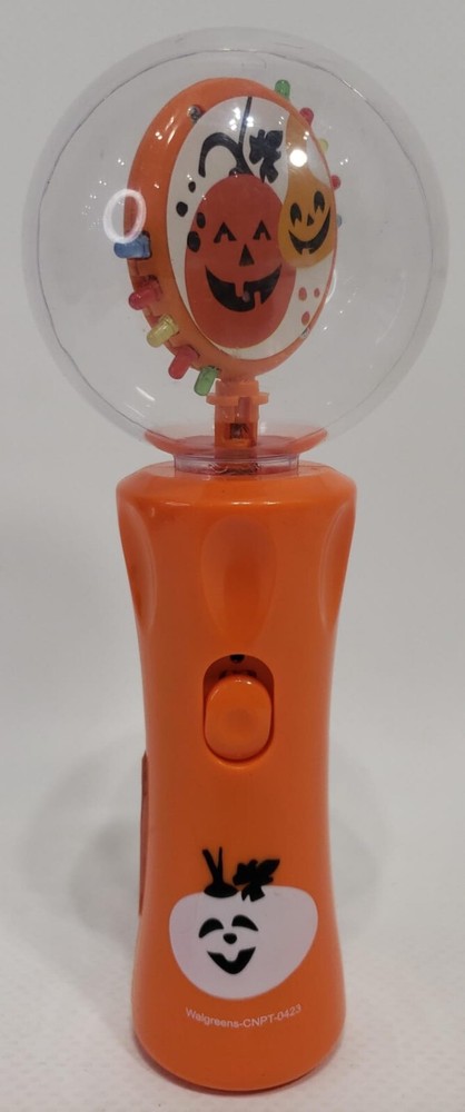 Festive Voice Pumpkin Jumbo Light Spinner