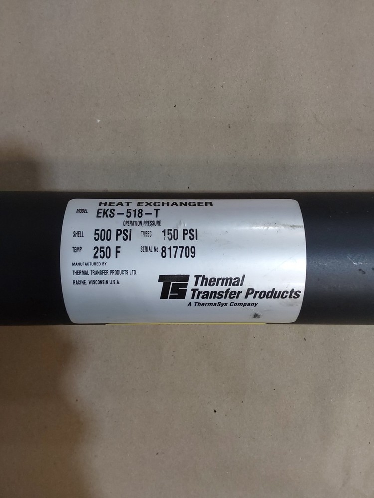 THERMAL TRANSFER Heat Exchanger EKS-518-T