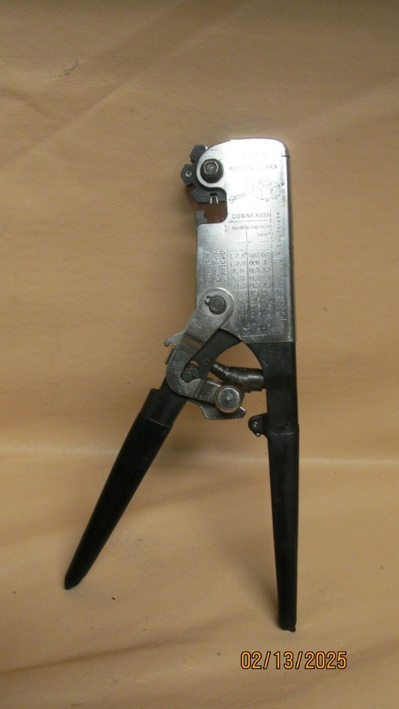 Proner adjusable head hand crimp tool crimper 11290 brevete