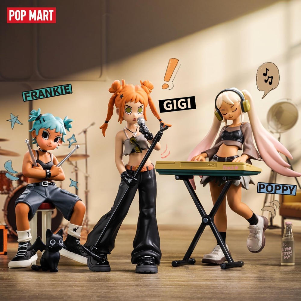 POP MART Peach Riot Rise Up Series Figures, Single Box,