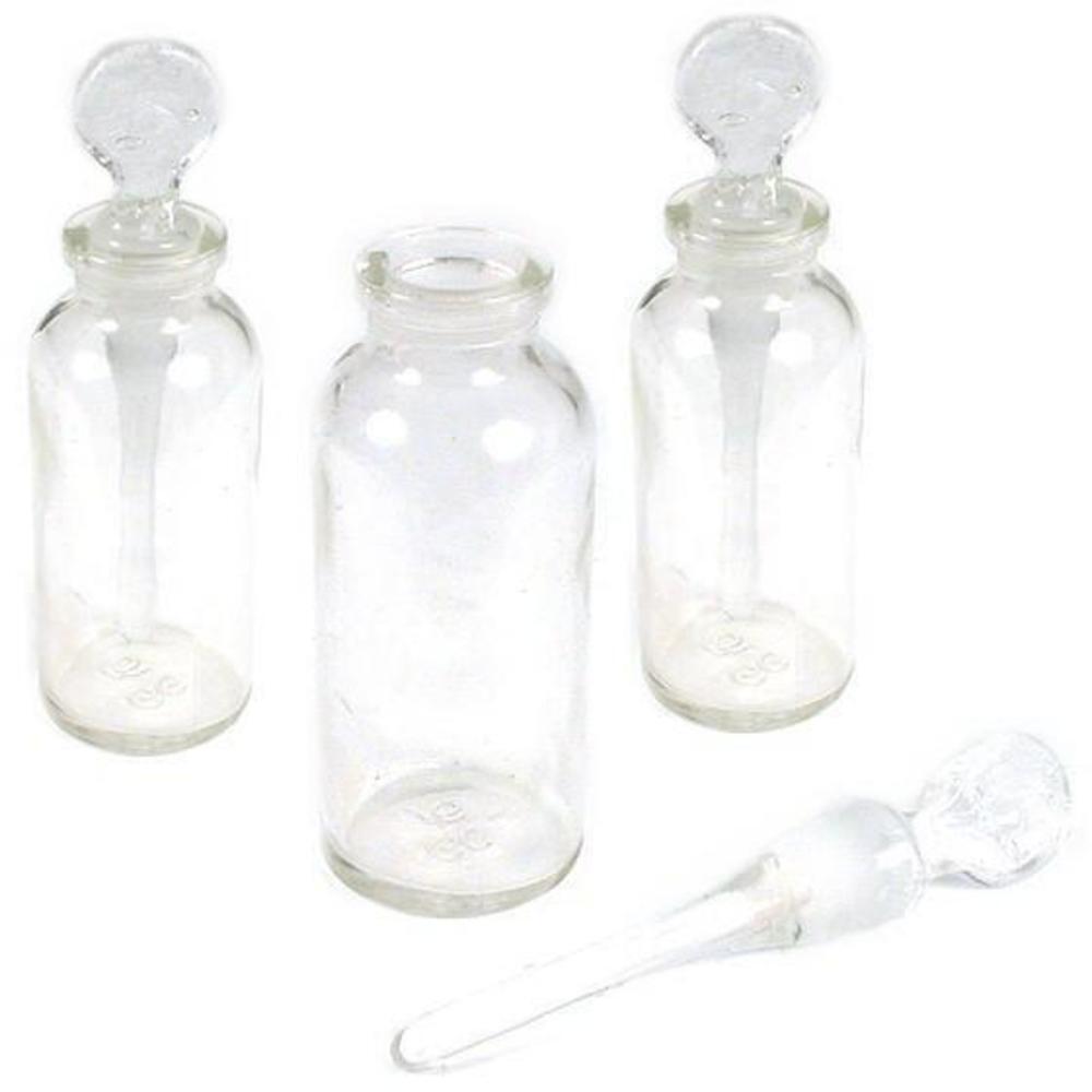 3 10K 14K 18K 22K Gold Silver Acid Test Testing Bottles