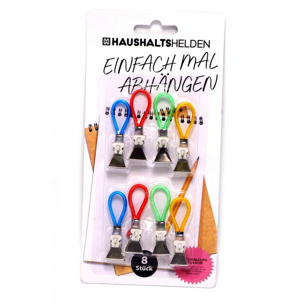 SET OF 8 UNIVERSAL CLIPS - UNIVERSAL PLIERS