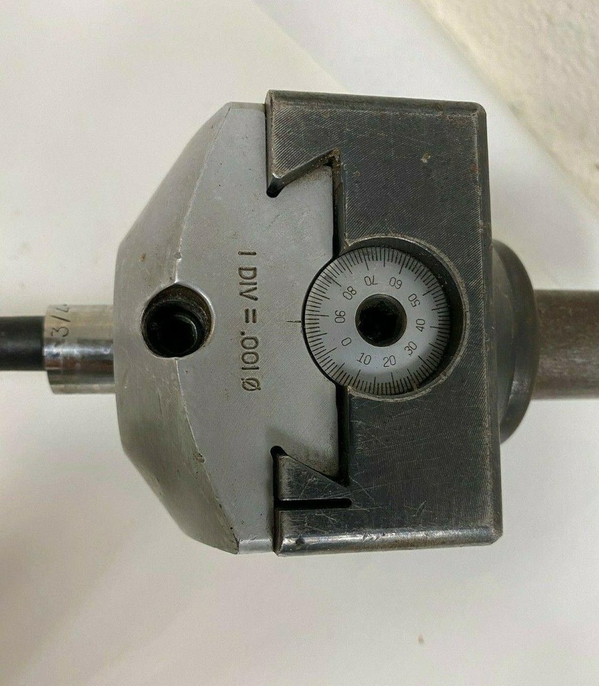 CRITERION Model S-3C Micro Adjustable Boring Head Milling Machine Tool 1” Shank
