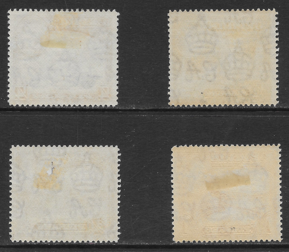 CYPRUS SCOTT 143 - 146 MINT HINGED - 1938 KING GEORGE VI ISSUES