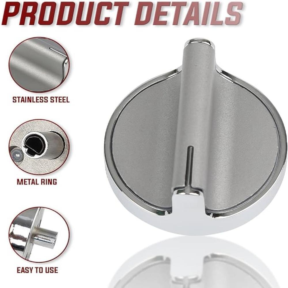 W10594481 Control Knobs Stove Knobs for Whirlpool WPW10646805 Cooktop Knobs