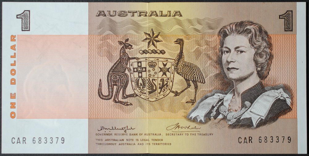 Australia P42b1 Dollar UNC64