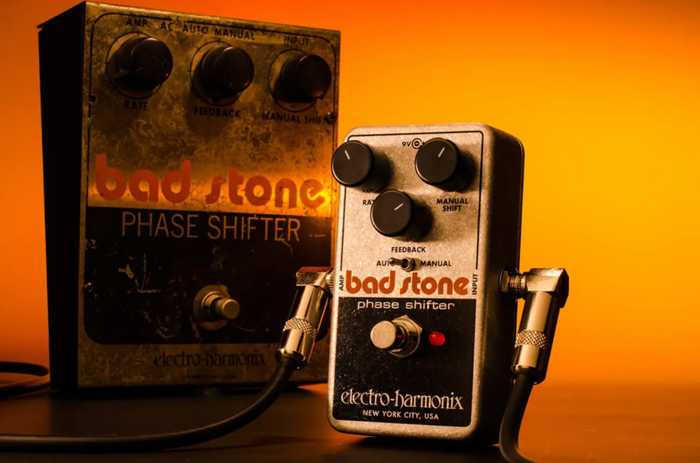 Electro-Harmonix Bad Stone Phaser Guitar Effect Pedal. New!