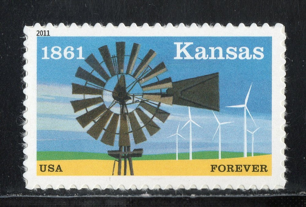 4493 * KANSAS * U.S. Postage Stamp MNH