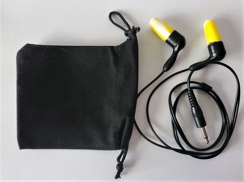 RACING EAR BUDS for HELMET KITS SHORT CORD