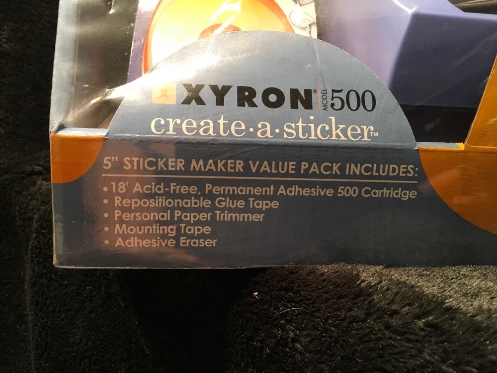 Xyron Model 500 Create A Sticker Value Pack. Sticker Machine & Extras