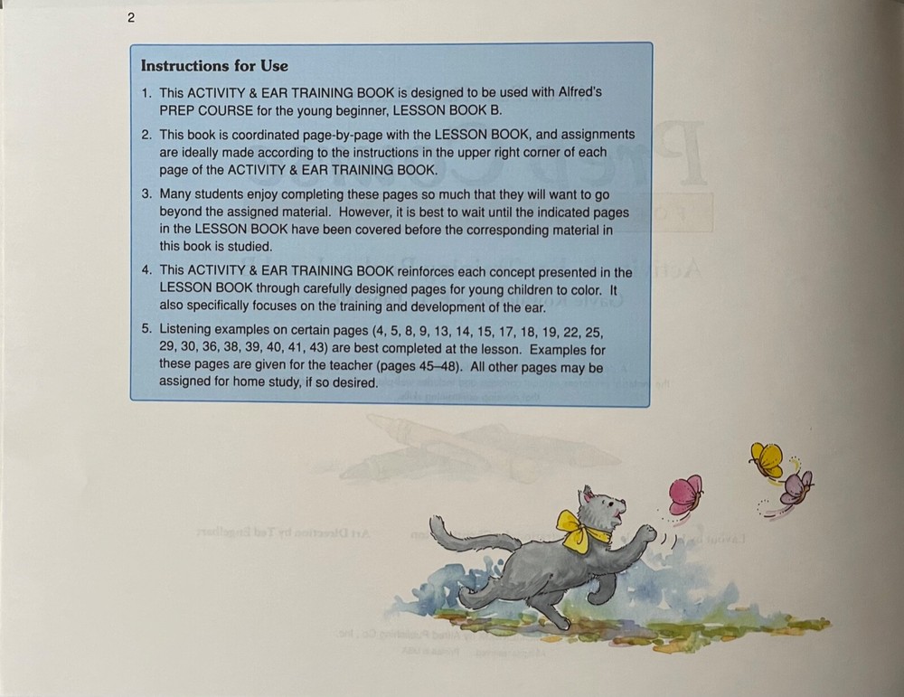 ALFREDS Basic Piano Library Prep Course Young Beginner Activity Ear Training LOT