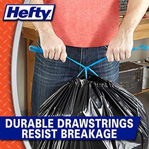 Hefty Strong Lawn AND Leaf Trash Bags, 39 Gallon, 38 Count