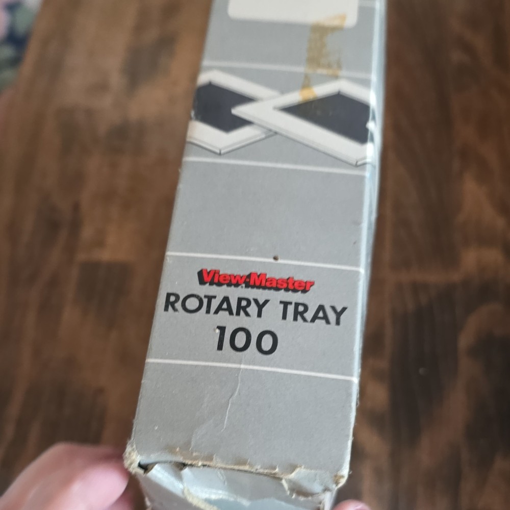 2 boxes View-Master Rotary Tray 100 Slide Retainers for 2x2 Slides Projector