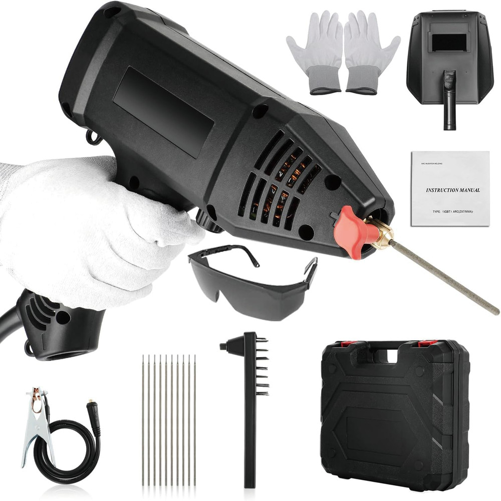 Handheld Welder Machine, 110V Portable Welding Machine with Digital Display IGBT