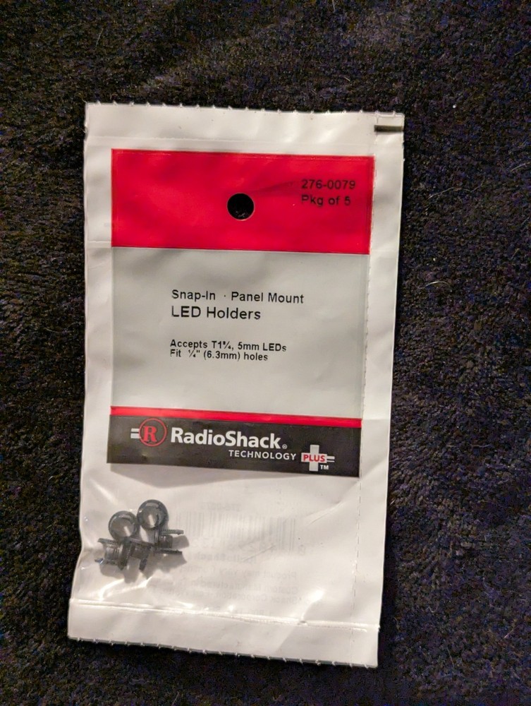 RadioShack LED Holders