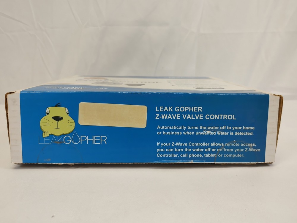 Leak Gopher Z-Wave Plus Smart Water Control Valve