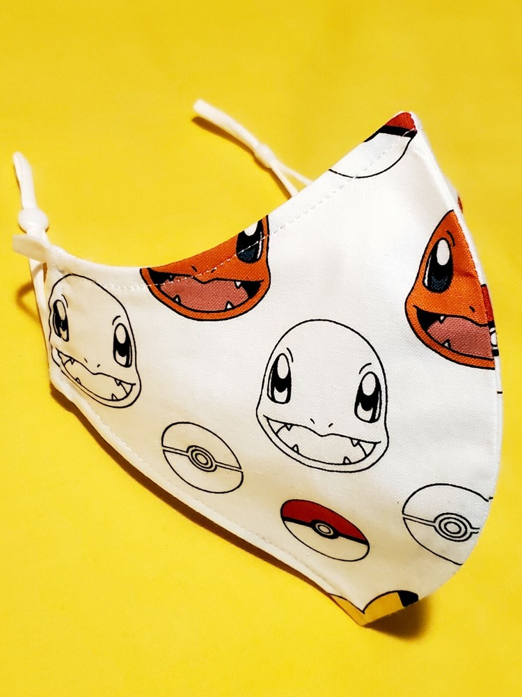 Youth Charmander Adjustable Face Mask