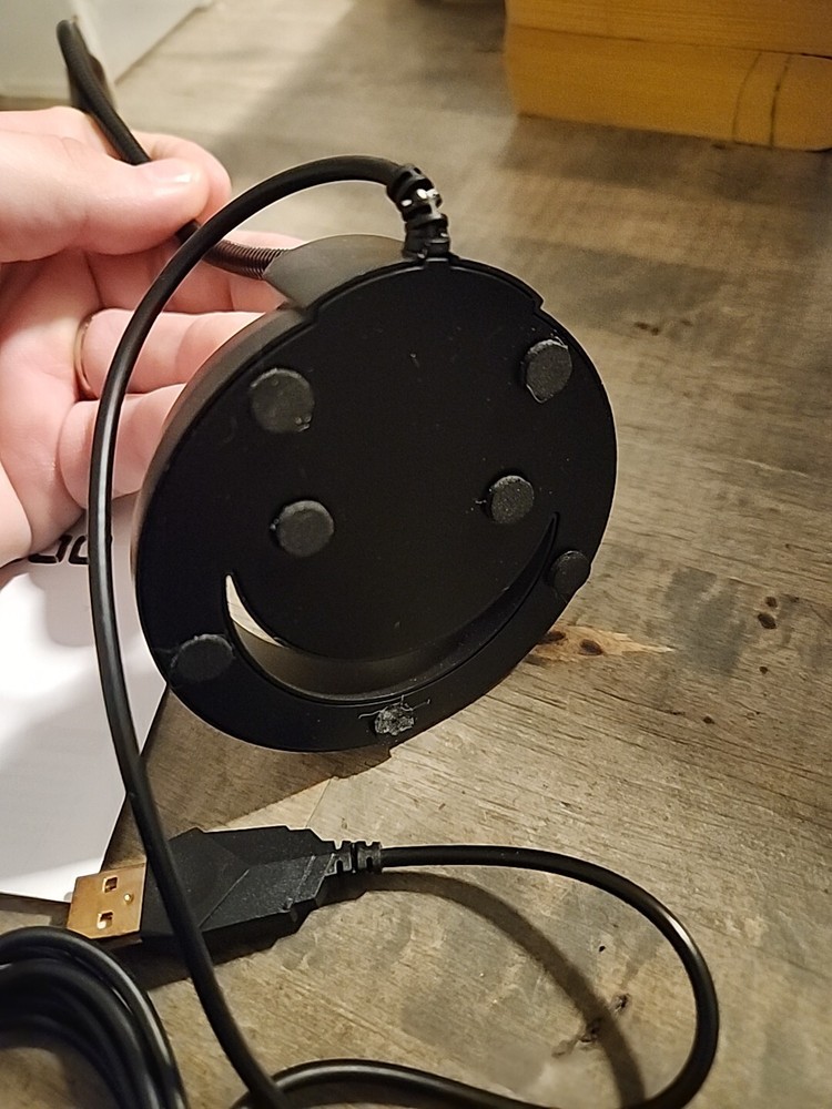 Bengoo RGB Bendy Bendable Gaming Microphone Adjustable Height New Open Box