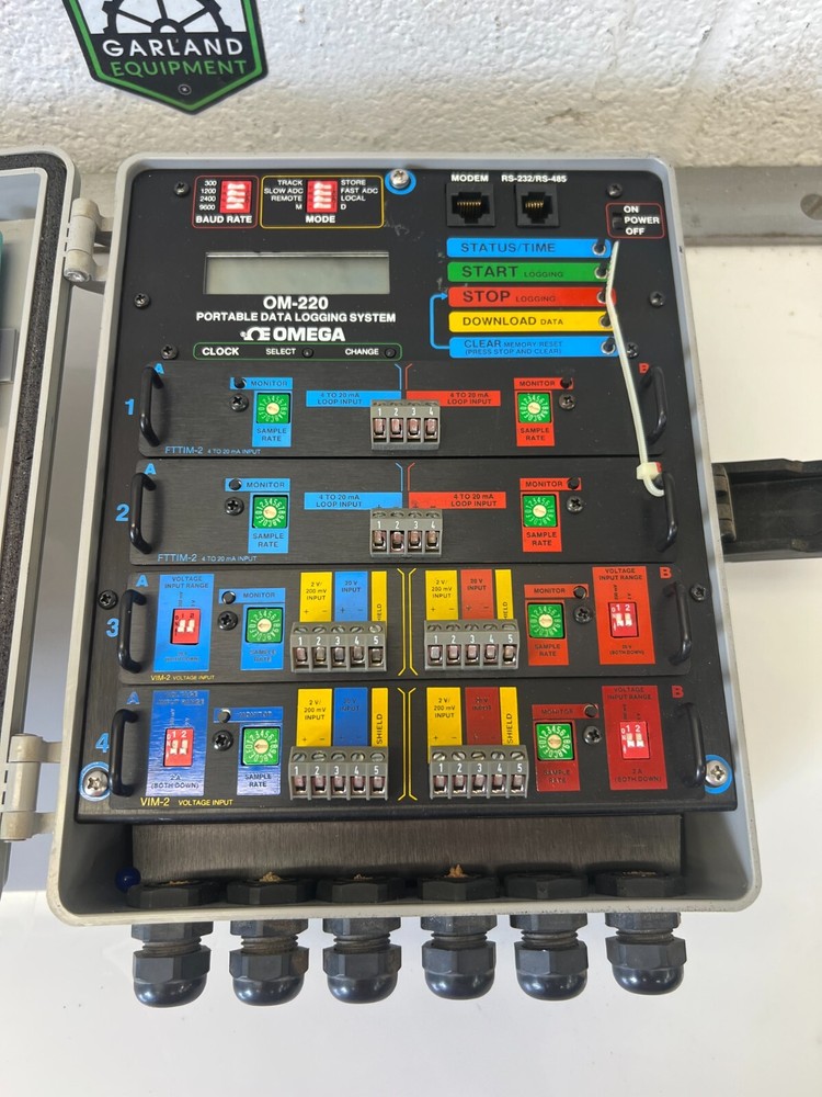 Omega OM-200 Portable Data Logging System