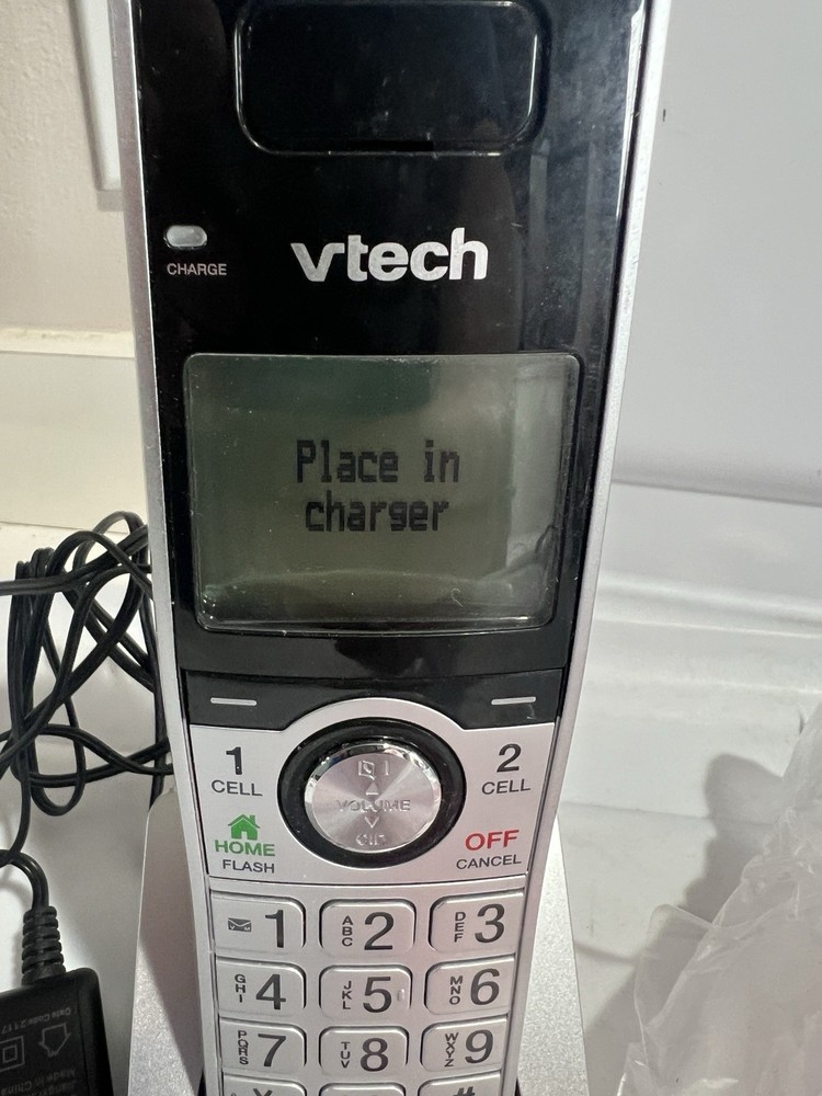VTech Cordless Phone Answering Machine Bluetooth 4 Handset, IS8121-4