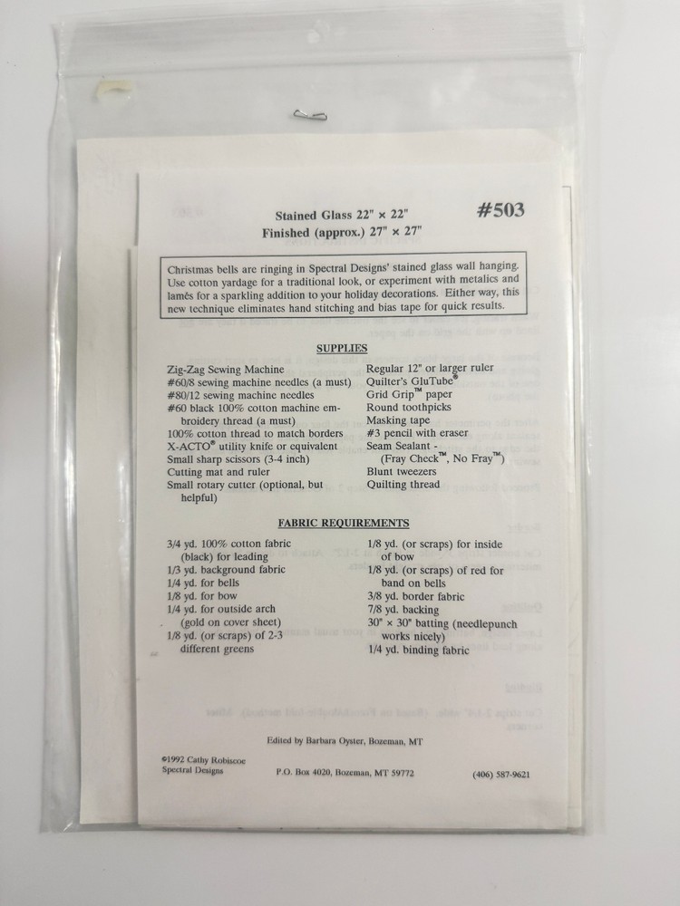 Spectral Designs Holiday Bells Christmas Pattern