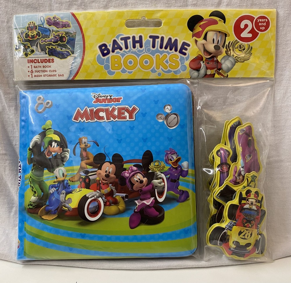 Mickey Mouse Bath Time Book Disney Junior Mickey