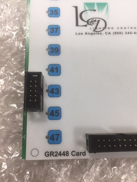 Acuity LC&D Lighting Controls GR2400 Series Control Card GR2448 Blue Box
