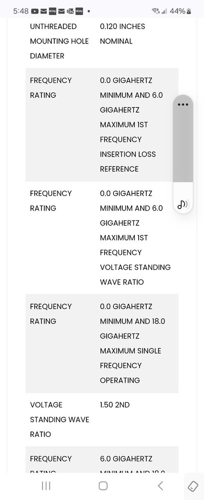 TELEDYNE TECHNOLOGIES P/N CS33S10-20, RF SWITCH, NOS.