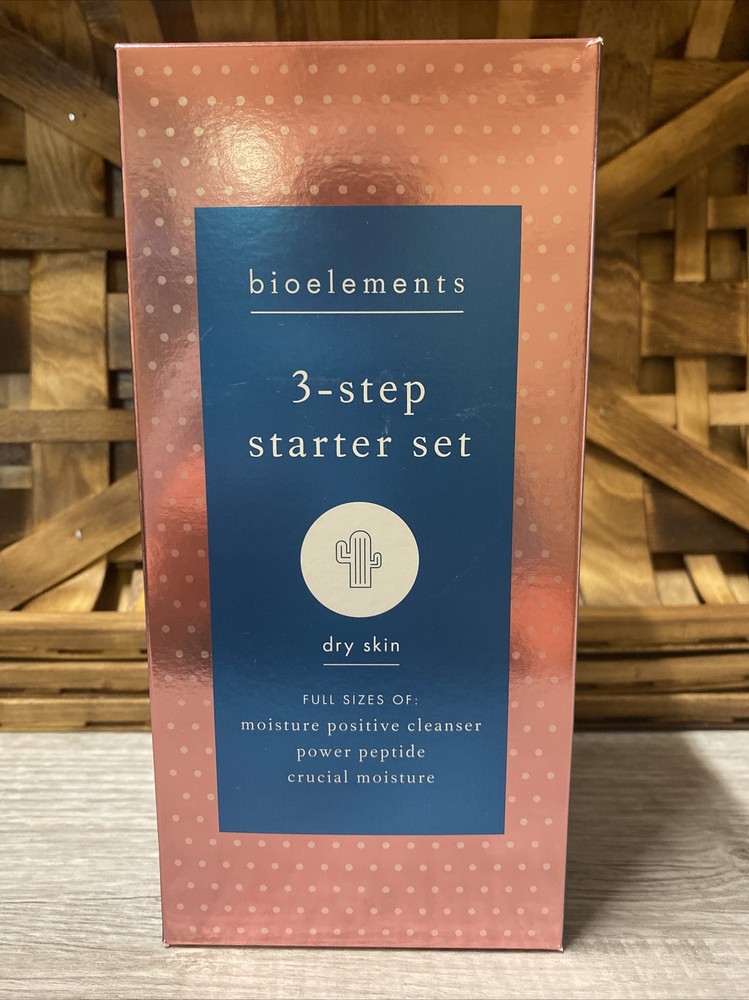 Bioelements 3-Step Starter Set Dry  Skin Care System