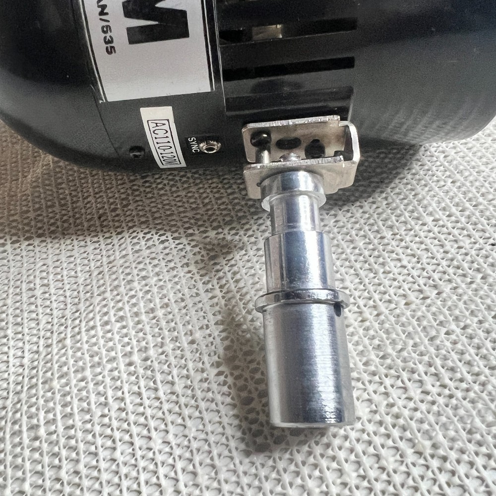 Vintage PRINZ 525M Studio Flash Head w/ Reflector & Mount