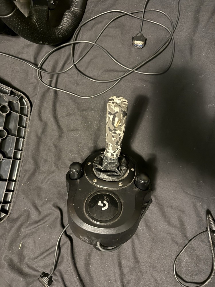 Logitech USB Wired Racing Steering Wheel, Pedals & Shifter Bundle