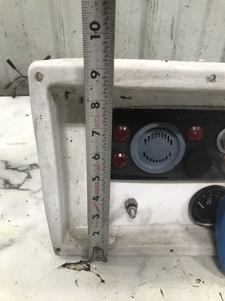 Erickson Sail Boat Yanmar diesel engine ignition switch fuel gauge panel